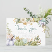 秋の感謝を伝えるカード サンキューカード (スタンド正面)