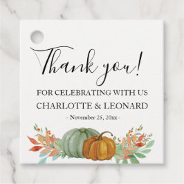 秋の感謝タグ フェイバータグ