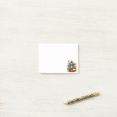 秋の感謝祭かぼちゃのランタンハーベスト ポストイット (デスク上)