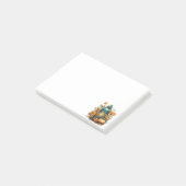 秋の感謝祭かぼちゃのランタンハーベスト ポストイット (アングル)