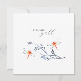 秋の感謝祭のカードだ 招待状