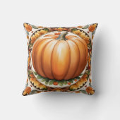秋の感謝祭の人気カボチャコレクション クッション (裏面)