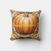 秋の感謝祭の人気カボチャコレクション クッション (正面)