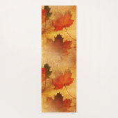 秋の感謝祭ホリデーカスタム ヨガマット (裏面)