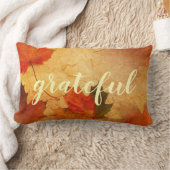 秋の感謝祭ホリデーカスタム ランバークッション (ブランケット)