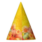 秋の感謝祭マスタード パーティーハット (裏面)