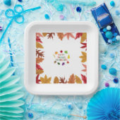 秋の感謝祭紙プレート ペーパープレート (パーティー)