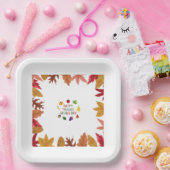 秋の感謝祭紙プレート ペーパープレート (パーティー)