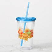 秋の感謝祭 アクリルタンブラー (裏面)