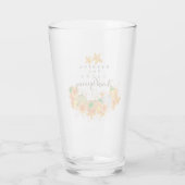 秋の感謝祭 タンブラーグラス (裏面)