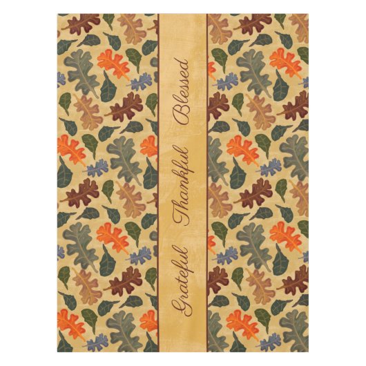 秋の感謝祭 テーブルクロス (正面)