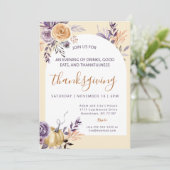 秋の感謝祭 招待状 (スタンド正面)