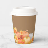 秋の感謝祭 紙コップ (裏面)