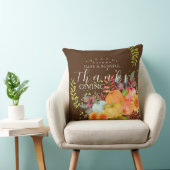 秋の感謝茶 クッション (椅子)