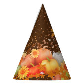 秋の感謝茶 パーティーハット (左)