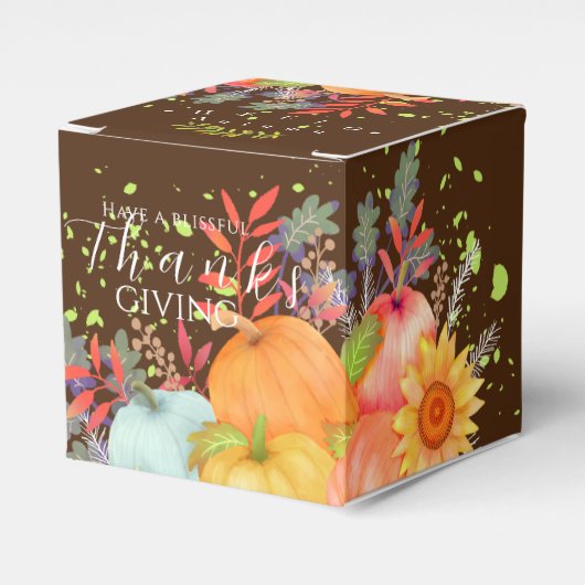 秋の感謝茶 フェイバーボックス (正面サイド)