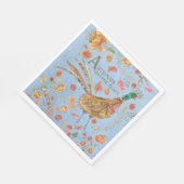 秋の感謝開花 スタンダードランチョンナプキン (角)