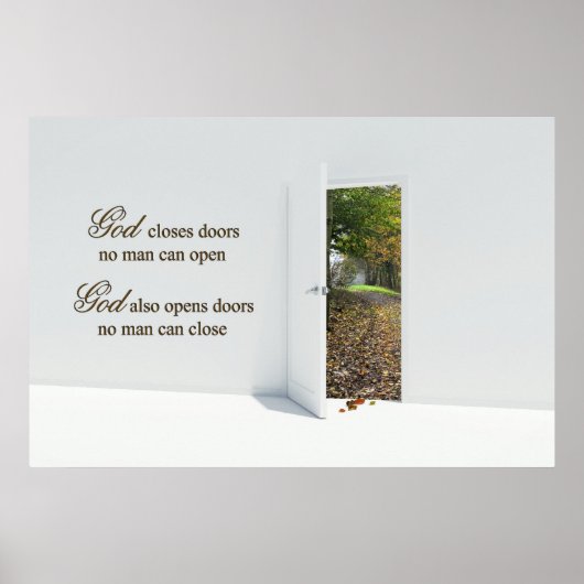 秋の扉 ポスター (正面)