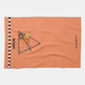 秋の手押し車 キッチンタオル (横)