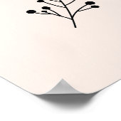 秋の手描き、季節のコレクション。 ポスター (角)