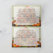 秋の手配~年賀状（友人） シーズンカード (内部)