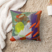 秋の投げ枕 落ちるデザイン クッション (ブランケット)