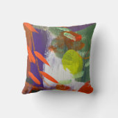 秋の投げ枕 落ちるデザイン クッション (裏面)