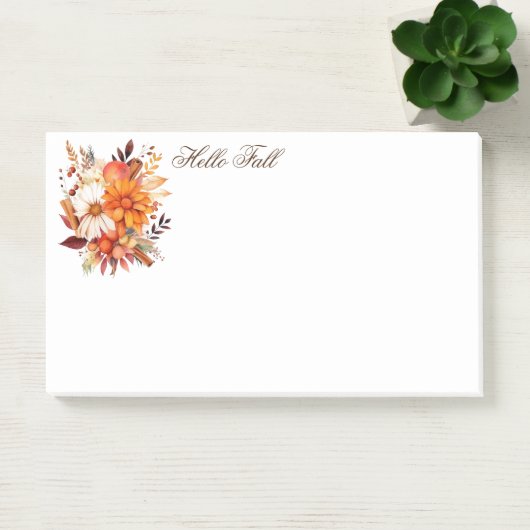 秋の投稿に関するメモ ポストイット (オフィス)