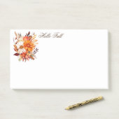 秋の投稿に関するメモ ポストイット (デスク)