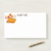 秋の投稿メモ ポストイット (デスク)