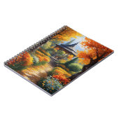 秋の抱擁ガゼボ魅力的ー ノートブック (左側)