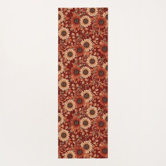 秋の抱擁 ヨガマット (裏面)