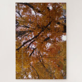 秋の抱擁 - 静かな炎の謎 ジグソーパズル (縦)