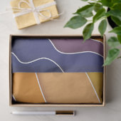 秋の抽象芸術ティッシュペーパー 薄葉紙 (ギフト)