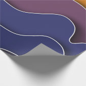 秋の抽象芸術包装紙 ラッピングペーパー (角)