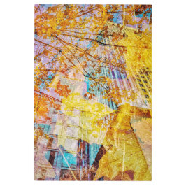 秋の抽象芸術 メタルプリント