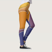 秋の抽象芸術 レギンス (右)