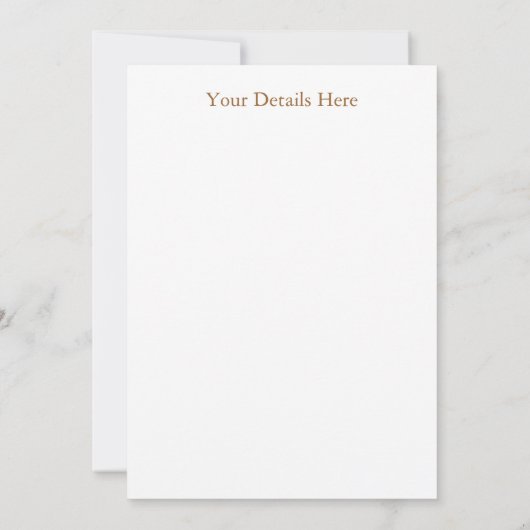 秋の招待状 (裏面)