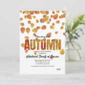 秋の招待状 招待状 (スタンド正面)