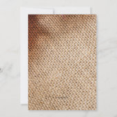 秋の招待状 招待状 (裏面)