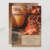 秋の招待状 招待状 (正面/裏面)