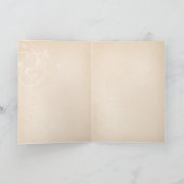 秋の挨拶 カード (内部)