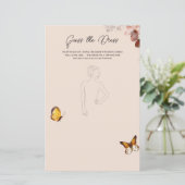 秋の推測ザドレスブライダルシャワーパーティーゲーム (スタンド正面)