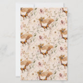 秋の推測ザドレスブライダルシャワーパーティーゲーム (裏面)