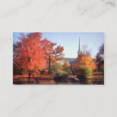 秋の教会 名刺 (裏面)