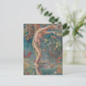 秋の散乱葉 ポストカード (スタンド正面)