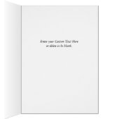 秋の散歩道グリーティングカード (内側 (右))