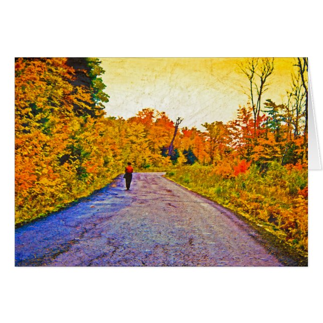 秋の散歩 (正面横)