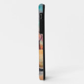 秋の散歩 ハロウィン 魔女 黒猫 アート Case-Mate iPhoneケース (裏面/左)