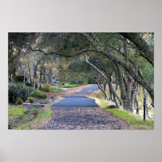 秋の散歩 ポスター (正面)